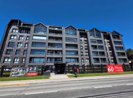 2D apartment and 2 baths, 4 P, temperate pool, hotel com piscina em Puerto Varas