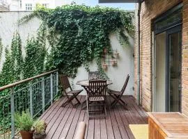 Copenhagen apartment with a terrace