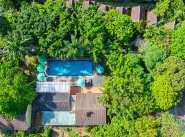 Green Bungalow Garden Resort, hotell Phú Quốcis lennujaama Phu Quoci rahvusvaheline lennujaam - PQC lähedal