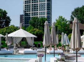 Студия в ЖК Бартоломео с кофемашиной, hotel v destinaci Dněpropetrovsk