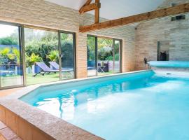 La Ferme de l'Oudon & SPA, hotel in Berville