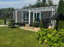 Wellness chill domek na Kaszubach,Gołubie ,saunowy zakątek z balia pod gwiazdami，位于Sikorzyno的酒店