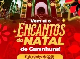 Apartamento mobiliado no Encantos do Natal 2026 Garanhuns PE