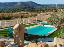 Villa with private pool and panoramic view