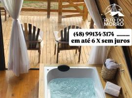 Chalé Alto do Morro 2 - conforto e vista deslumbrante, hotel in Rancho Queimado