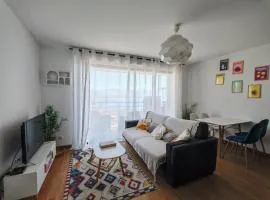 Appartement terrasse spacieuse, vue mer & clim