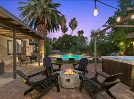 Stylish home with pool and spa