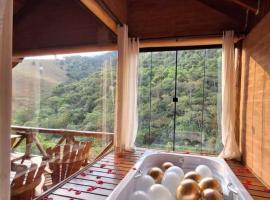 Chales Estância Verdejante, ξενοδοχείο σε Sapucai-Mirim