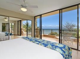 Paki Maui 424 · PM424 BeachFront 2BD w Ocean View，位于卡哈纳的度假短租房