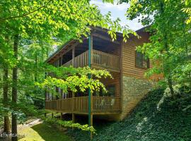 Along the Trail Cabin with Hot Tub Pool Pond Game Room, hotel in Wear Valley