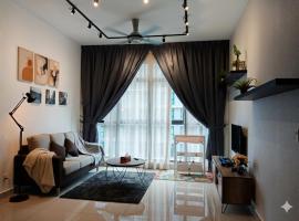 Cozy 3R2B# Conezion IOI Resort City# Netflix# Walk to IOI City Mall & 20 mins drive to UKM, overnattingssteder i Putrajaya