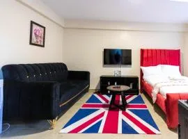 Burgundy Studio with free WI-FI