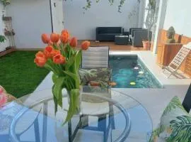 Oasis with private pool in Madrid