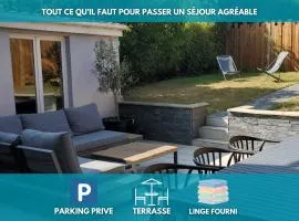 La Wim’Heureuse, maison située entre mer&campagne.