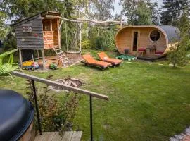Wohnung In Niedergurig Mit Grill, Sauna Und Garten