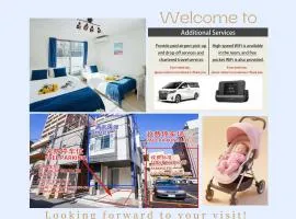 Free parking for compact cars 4 minutes walk from Kawaguchi Newly built three-story single-family house with 78 square meters 18 minutes by train to Ueno