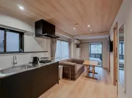AURA YUZAWA Apartment Hotel - 1Bedroom Apartment with Living Dining Kitchen Sleeps 2 to 4, Bedroom with 1-Double Bed, Living Room with 1-Sofa Bed
