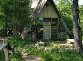 Rustic A-Frame Cabin in the Lush Woodlands of Grubville, Missouri