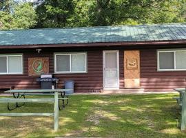 Amazing Riverfront Cottage with Fire Pit in Wellston, Michigan, hotel in Wellston