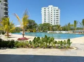 Santa Marta apartamento frente al mar -Santamarina- 1202