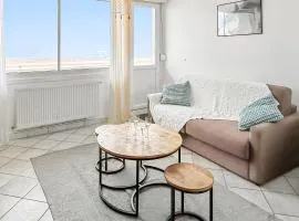 Vue panoramique sur la plage, grand T2