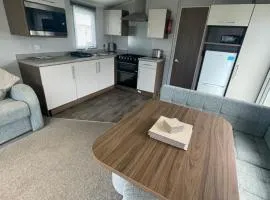 Ocean retreat at Skirlington coast