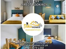 Pottery House - Stoke on Trent -Free parking - Central Location - Sleep 8