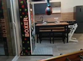 Logement insolite avec Jeux et Jacuzzi