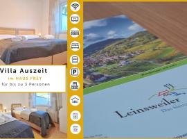 Villa Auszeit Wohnung im Haus Frey - Weindorf, 1 BR bis 3 Personen, hótel í Leinsweiler
