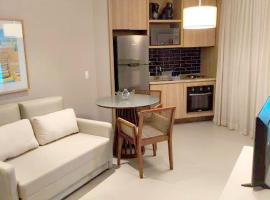 Unique Residence Apartamento Vista Mar Santos com garagem, ξενοδοχείο σε Santos