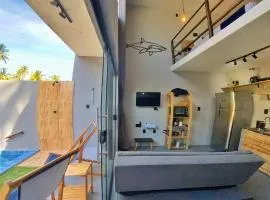 LOFT Mar 101 - Com Piscina Privativa a Poucos Passos de Vilas Gastronômicas Polo de Artesanato e Associação Peixe-boi