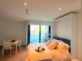 Larger studio apartment, great view