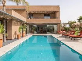 Modern villa - 4 luxury suites - Golf Amelkis - Marrakech
