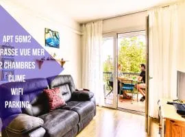 Un séjour a empuriabrava-TERRASSE-VUE MER -CLIME- WIFI PARKING