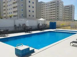 FLAT ACONCHEGANTE poucos min da praia