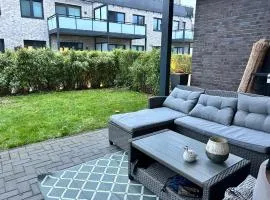 Stylische Wohnung mit Garten im Zentrum
