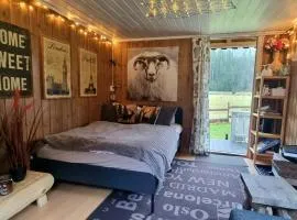 Liten gårdshytte til leie