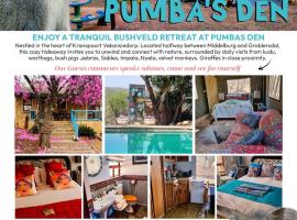 Pumba's Den Kranspoort, hotel in Winterkamp