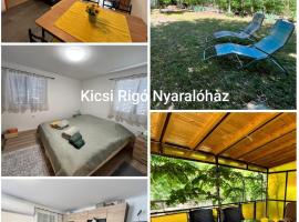 Kicsi Rigó Nyaralóház, hotel in Lakitelek