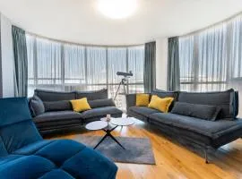 Luna Penthouse Stunning Sofia Skyline plus FREE Parking