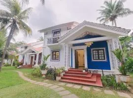 Arpora Lagoon Villa 3BHK by Da Alohas with Restaurant