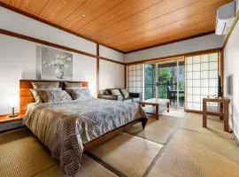 Zen-Inspired Hinoki Bath, Tatami and Washitsu Room