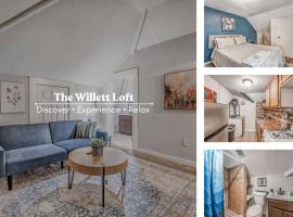 The Willett Loft - Spacious 2BR Escape in Memphis, hotel v destinaci Memphis