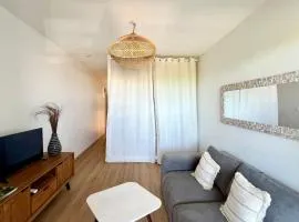 Studio vue mer avec un accès plage à 1 min