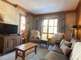 Grande Marmotte, Ski aux pieds, Le Refuge du Montagnard, Arc 1950，位于圣莫里斯堡的Spa酒店