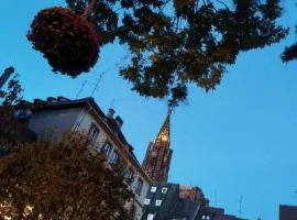 Le Gutenberg au coeur du marché de Noël de Strasbourg