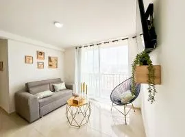 Tu Hogar en Floridablanca - Apto de 2 Habitaciones con Aire Acondicionado