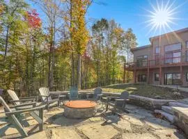Dock and Game Room Luxe Retreat on Rhodhiss Lake!