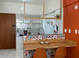 Mobiliado e aconchegante