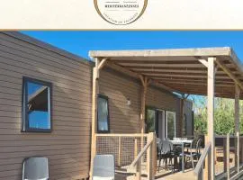 L'Eden Mobil Home à 200m de la plage Camping 5 étoiles Parc Aquatique